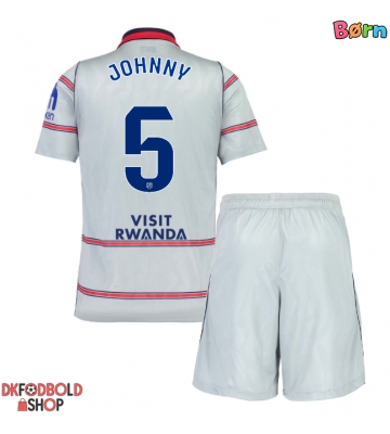 Atletico Madrid Johnny Cardoso #5 Tredje trøje Børn 2026-27 Kort ærmer (+ korte bukser)
